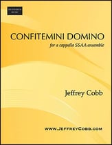 Confitemini Domino SSAA choral sheet music cover